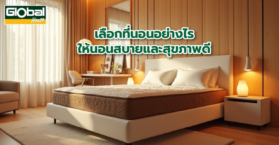 ที่นอนที่ดี เลือกอย่างไรให้นอนสบายและสุขภาพดี
